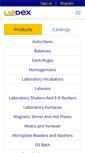 Mobile Screenshot of labdex.com